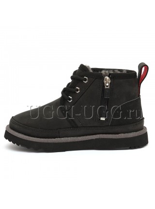 Ботинки угги для мальчика черные Neumel II WP Boot Black